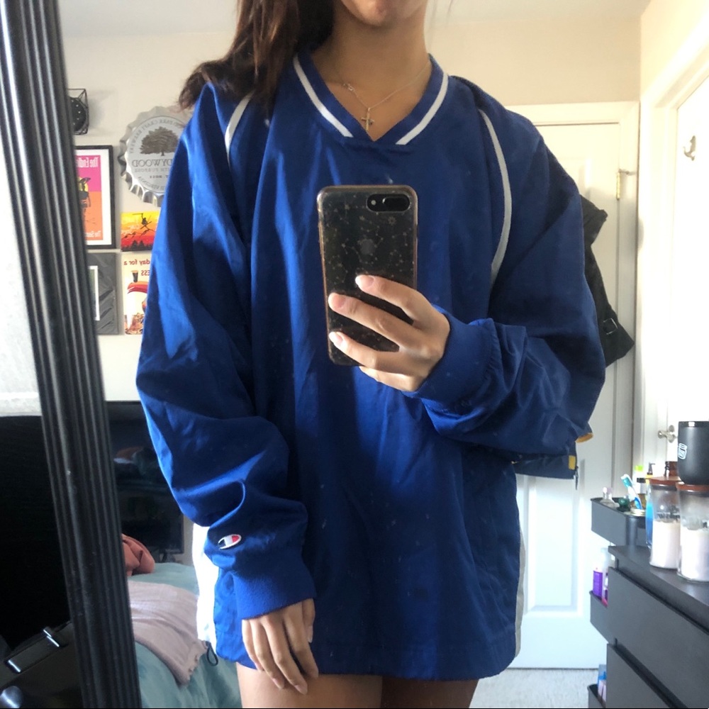 Blue Champion Windbreaker
